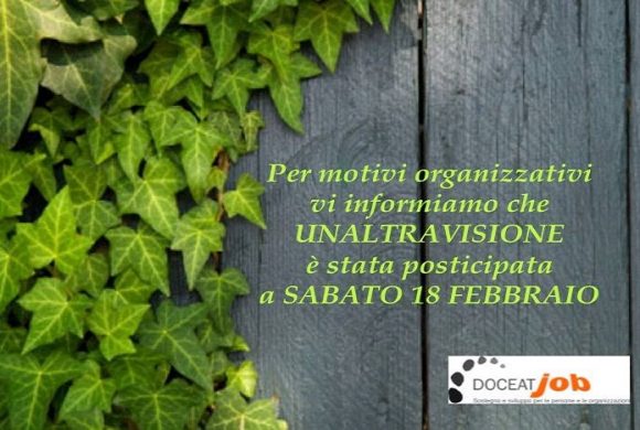 Unaltravisione a Bologna 11 febbraio 2017